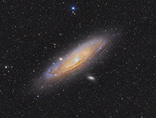 M31 - Andromeda Galaksen - 8 panel mosaik