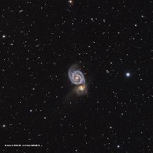 M51 - The Whirlpool galaxy
