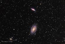 M81 og M82 - Bode's galakse og cigargalaksen